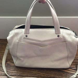 Vince Camuto White Leather Purse